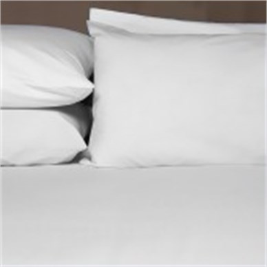 NEWPORT FITTED SHEET SINGLE WHITE 91x190cm +33cm ELASTICATED