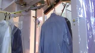 YAC 200 Bundles Garment Bagging Machine for Laundry factory