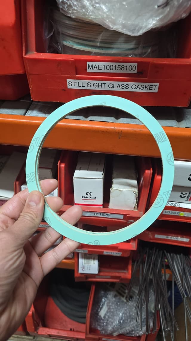 MAE100158100 - STILL SIGHT GLASS GASKET (RENZACCI)  2 REQUIRED