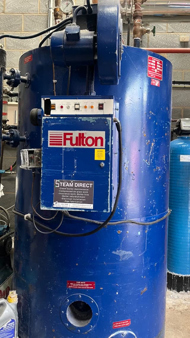 The Fulton Steam Boiler