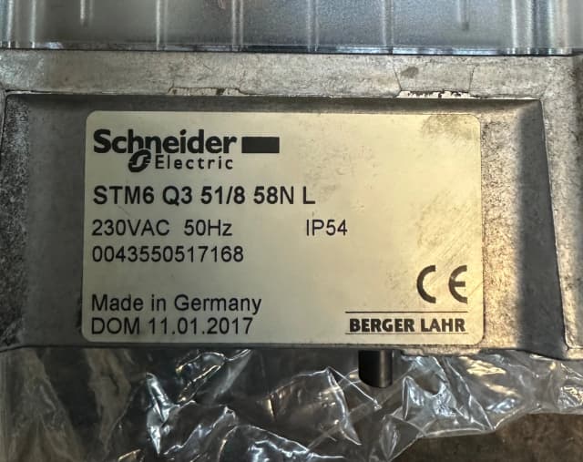 BERGER SERVO MOTOR STM6