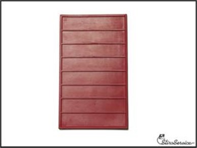 IRON MAT RED 230 X 130 mm