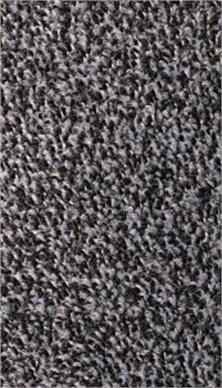 Washable Entrance Mat 60x85cm (2'x3') Black Steel