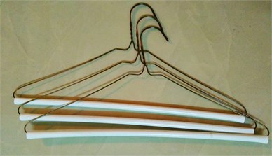 Metal Wire Hanger Strutt 16" Bronze 500 Pcs/Box