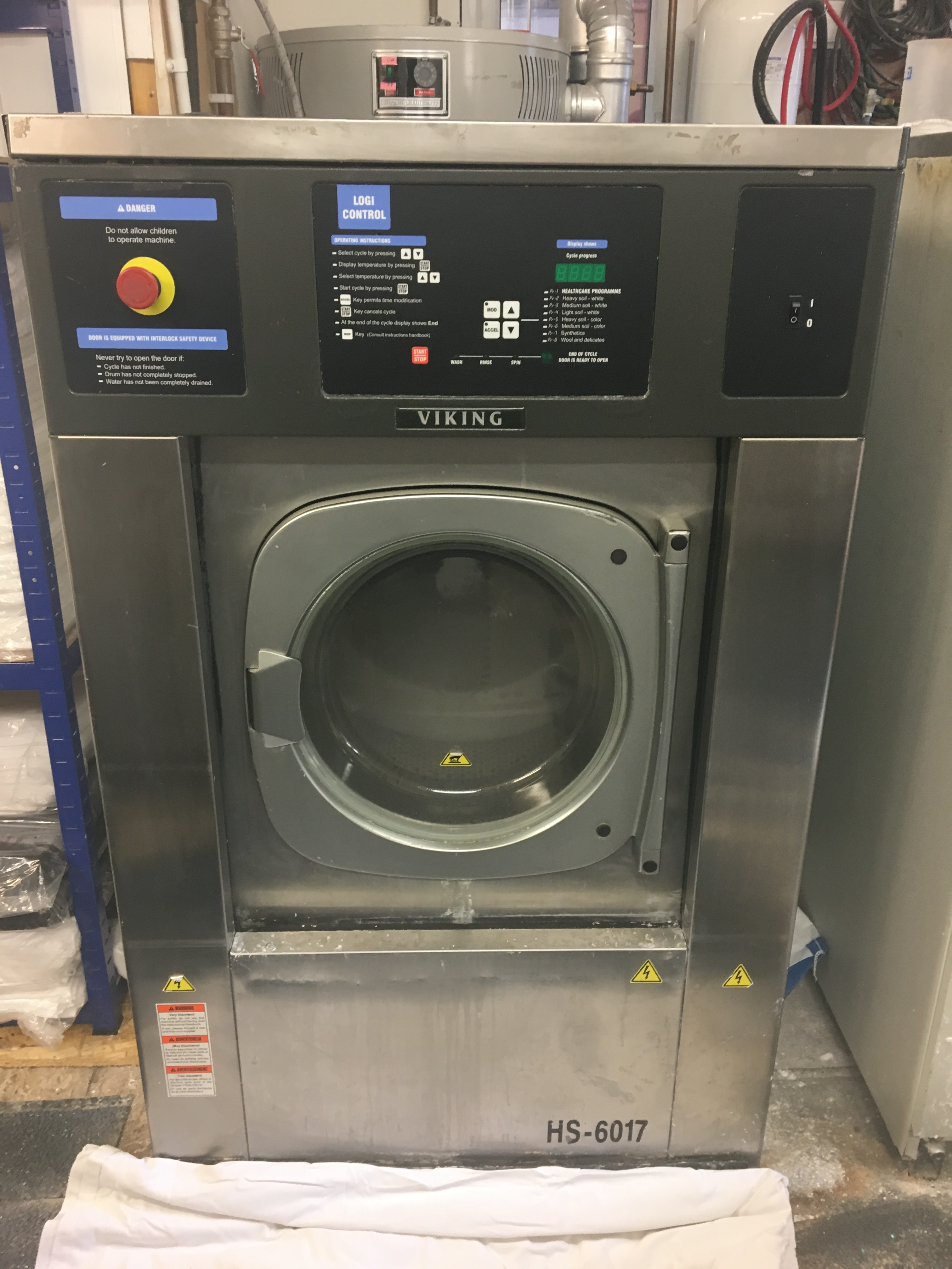 Girbau HS-6017 Washer Extractor (SOLD)